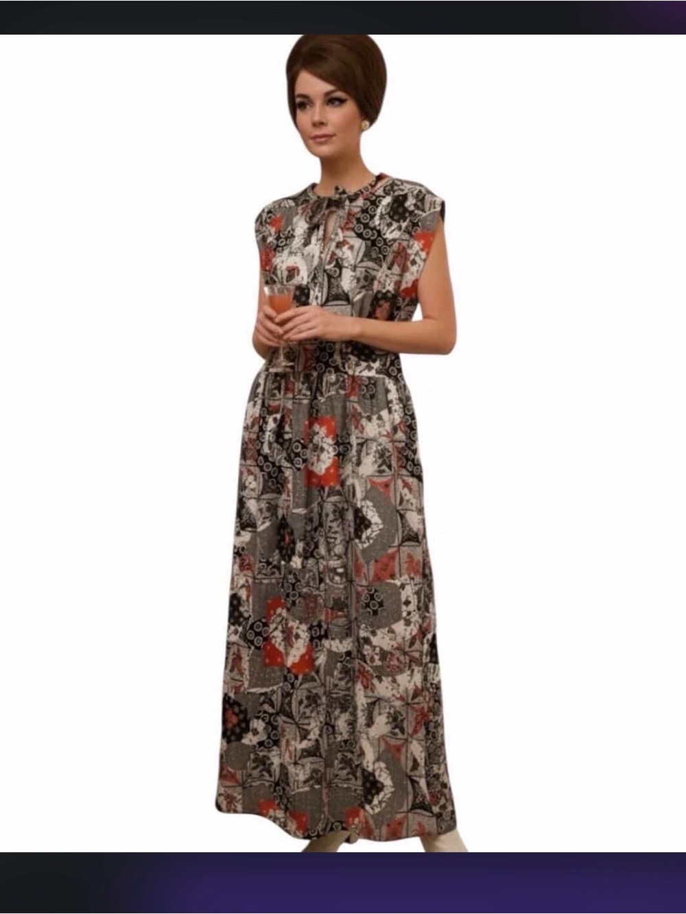 1960s Rare maxi dress